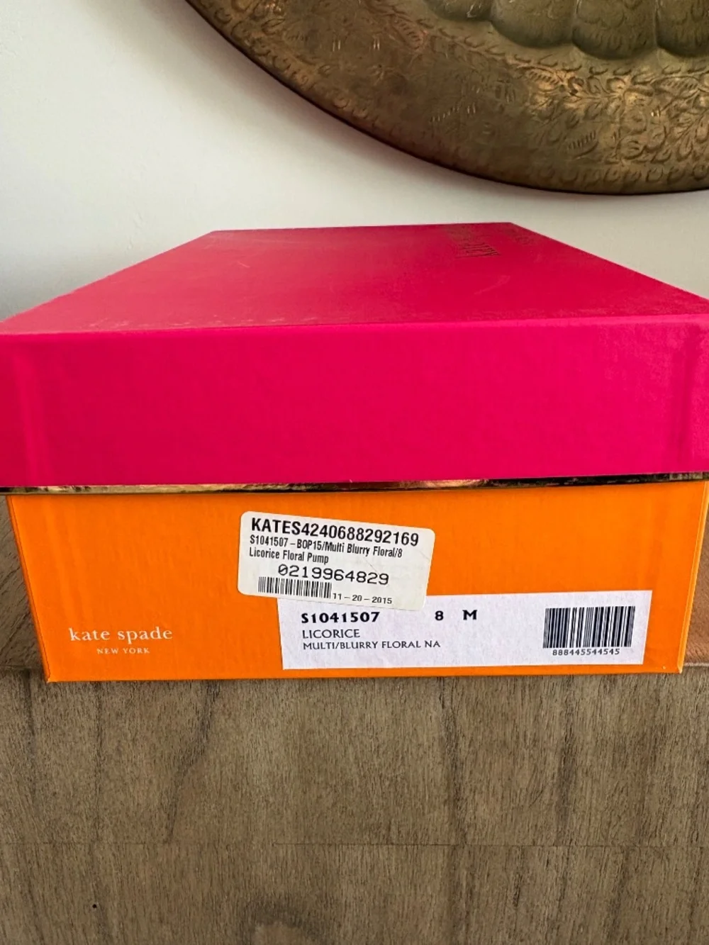 Kate Spade multi colored stilettos size 8 - Picture 6 of 6